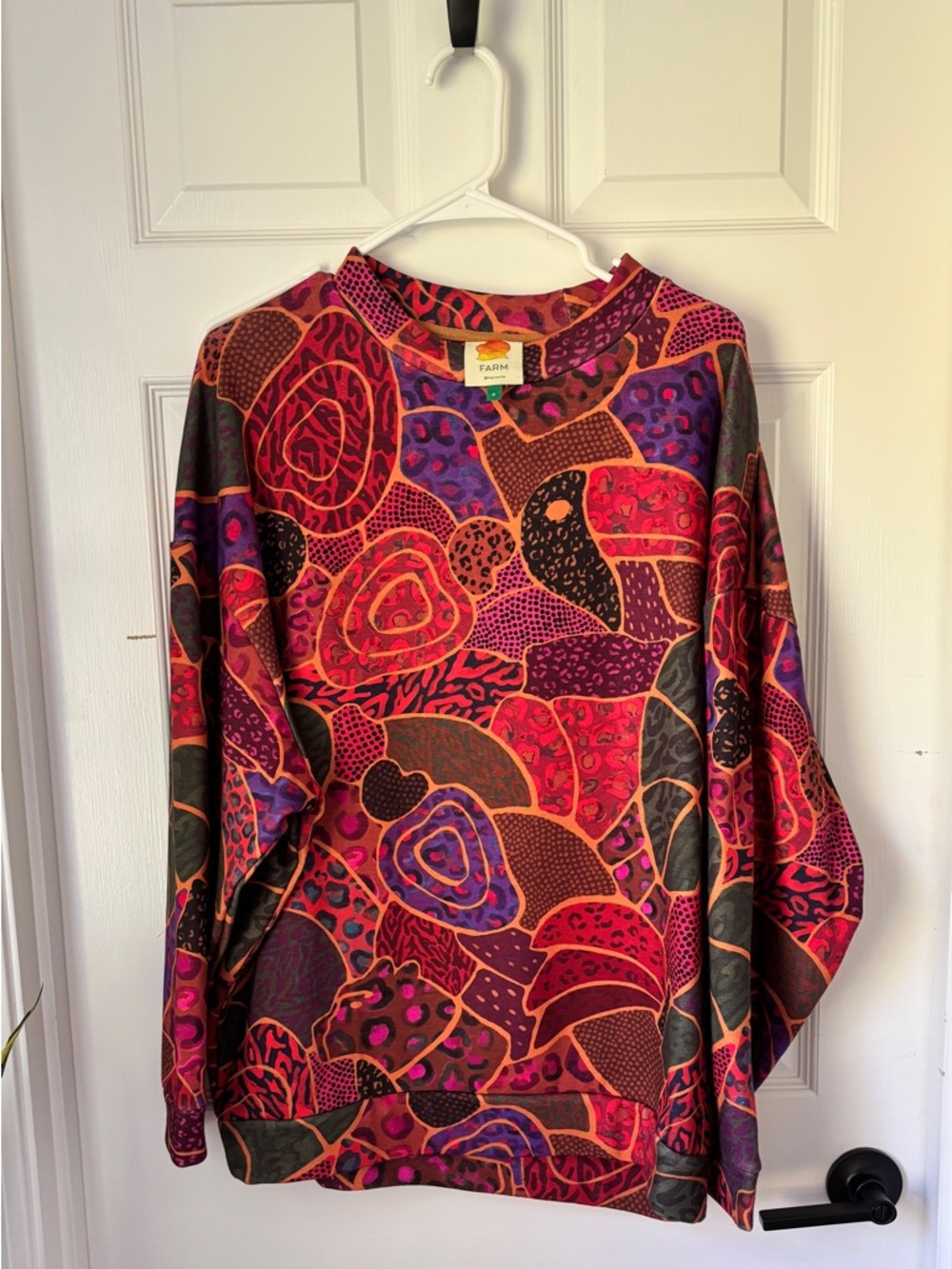 Farm Rio Hidden Animals Sweatshirt